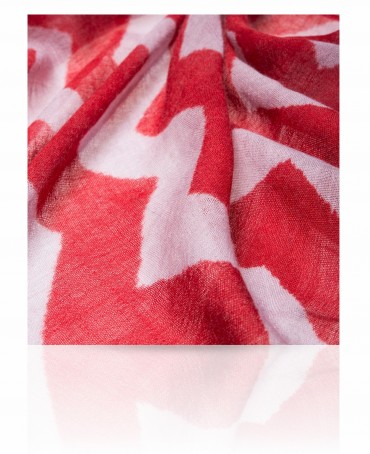 Палантин Женский ZW-ZIGZAG/RED